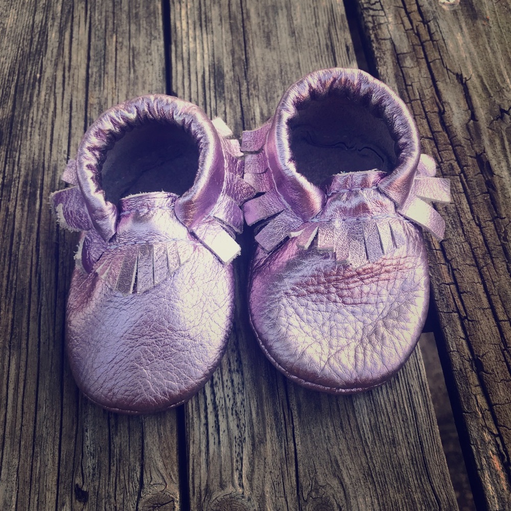 Iinfant girl Moccasins.